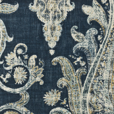 STOUT KIKO-1 KIKO 1 PACIFIC Fabric - Eades Wallpaper & Fabric