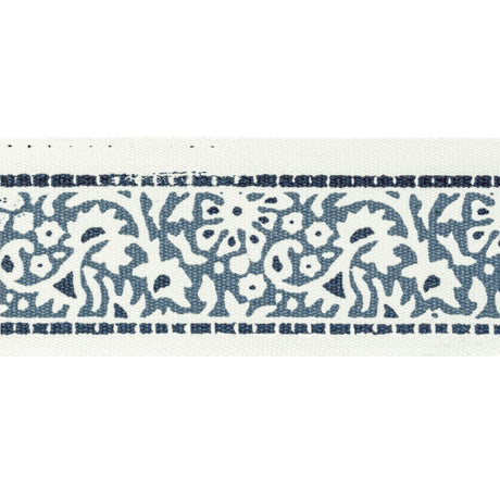 STOUT KINS-2 KINSEY TAPE 2 DENIM Fabric - Eades Wallpaper & Fabric