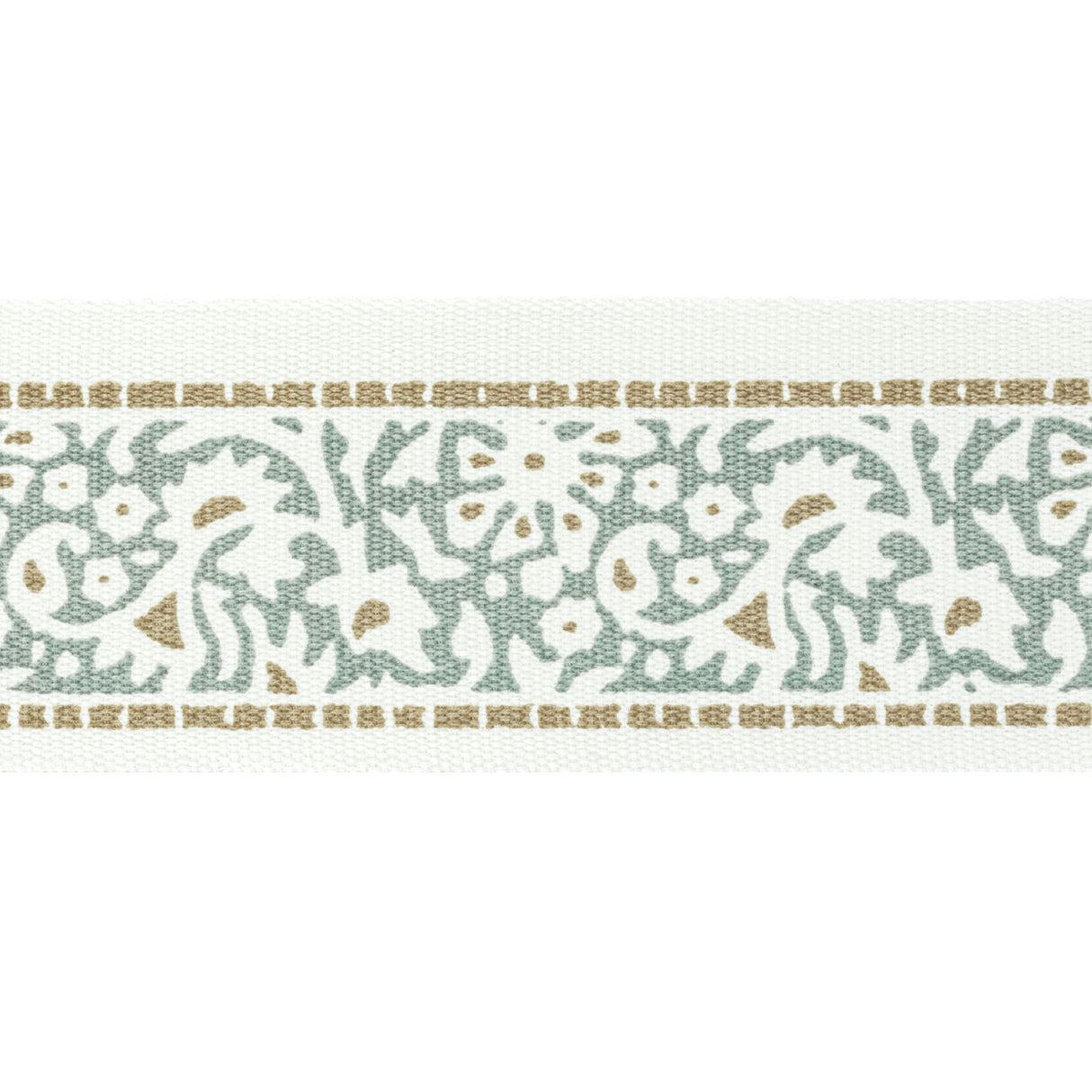 STOUT KINS-4 KINSEY TAPE 4 BREEZE Fabric - Eades Wallpaper & Fabric