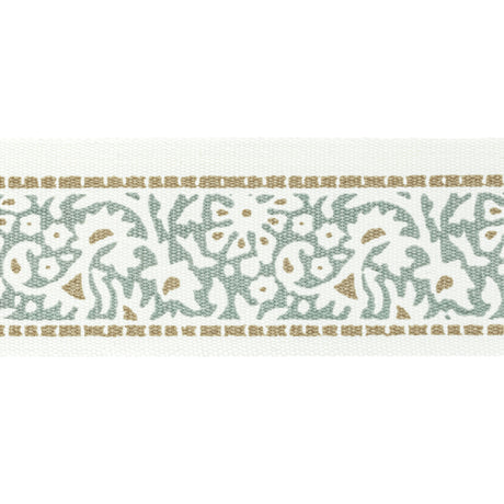 STOUT KINS-4 KINSEY TAPE 4 BREEZE Fabric - Eades Wallpaper & Fabric