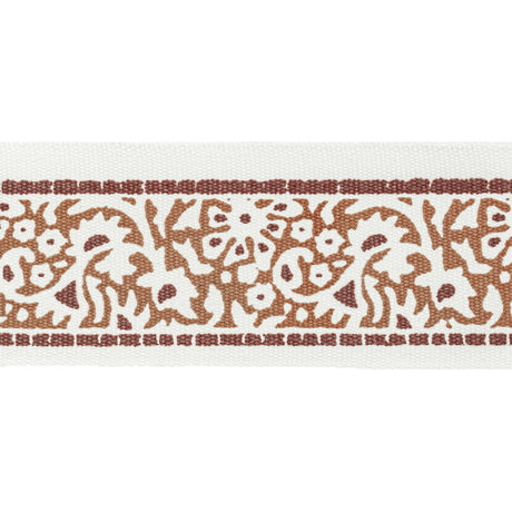 STOUT KINS-6 KINSEY TAPE 6 ROUGE Fabric - Eades Wallpaper & Fabric