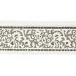 STOUT KINS-8 KINSEY TAPE 8 WALNUT Fabric - Eades Wallpaper & Fabric