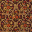 LEE JOFA KIRBY PRINT.CHESTNU.0 LEE JOFA KIRBY PRINT-CHESTNU Fabric - Eade's Wallpaper