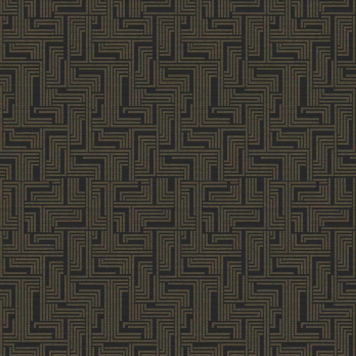 Galerie L-BD2007 Bronze Brown Geometric - Eade's Wallpaper