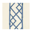 KRAVET BASICS LATTICELY.516.0 LATTICELY ULTRAMARINE Fabric - Eade's Wallpaper