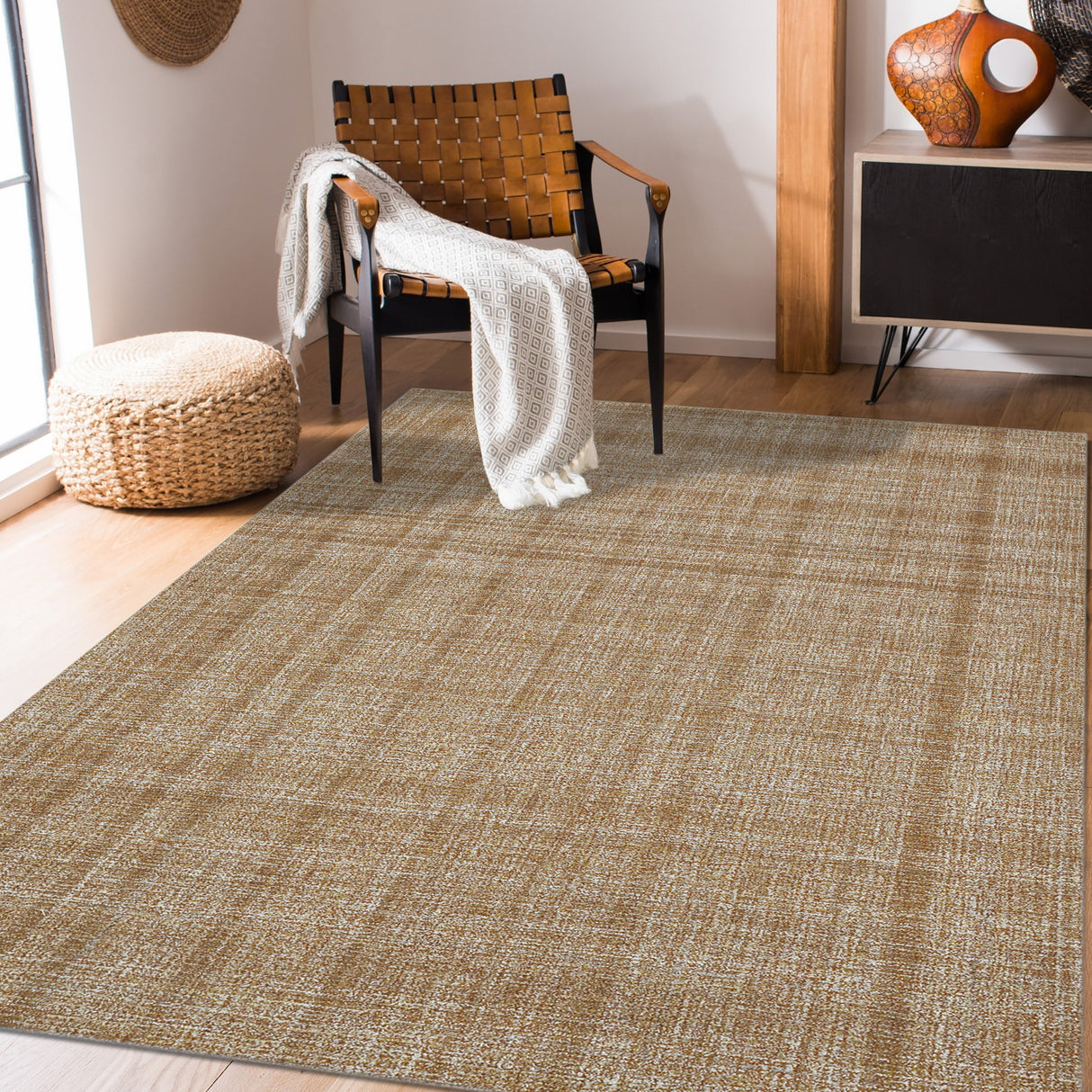 Amer Rugs LAU-11 Laurel Farmhouse Plaid Area Rug