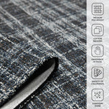 Amer Rugs LAU-12 Laurel Farmhouse Plaid Area Rug