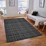 Amer Rugs LAU-12 Laurel Farmhouse Plaid Area Rug