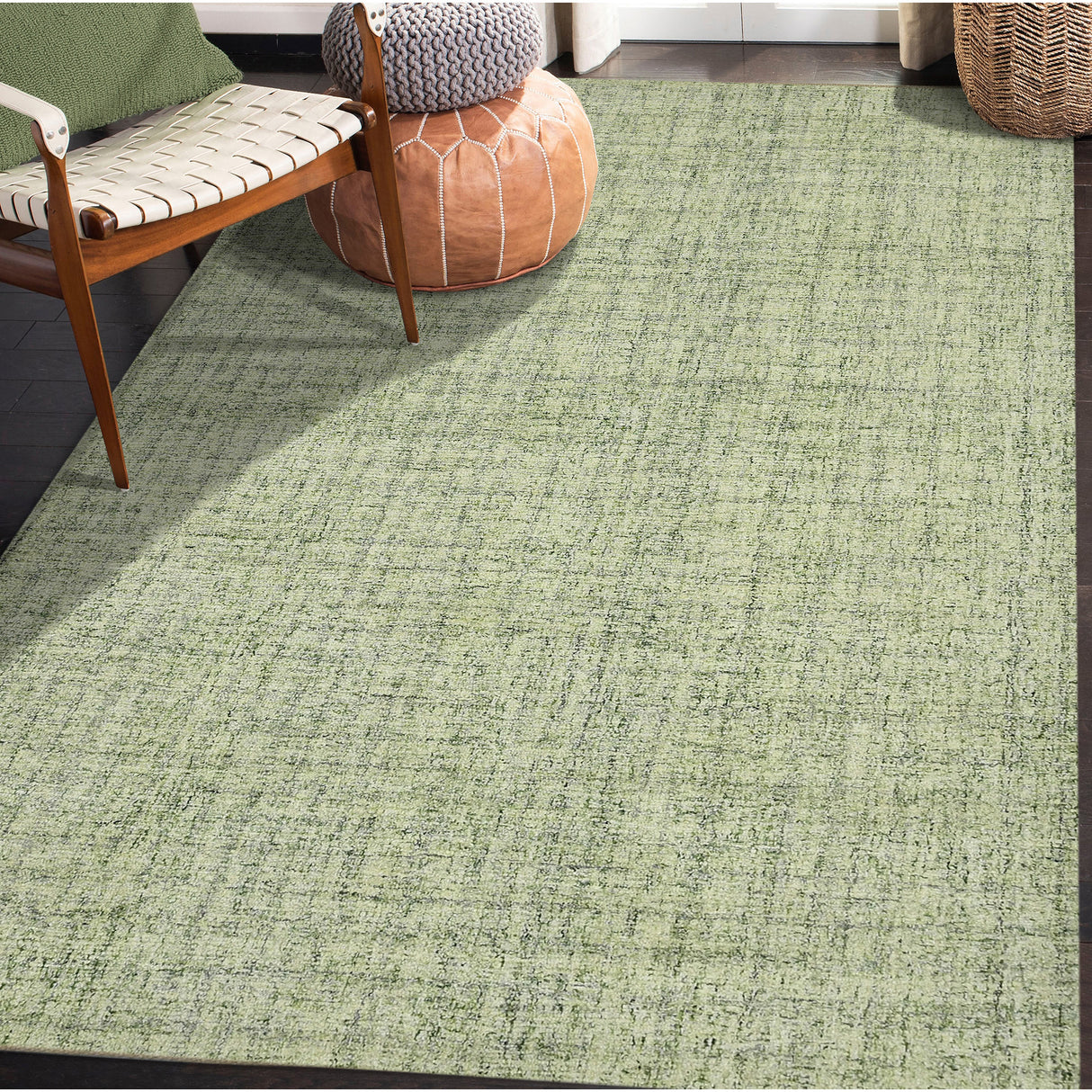 Amer Rugs LAU-21 Laurel Farmhouse Plaid Area Rug