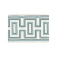 STOUT LAUD-3 LAUDERDALE TAPE 3 AQUA Fabric - Eades Wallpaper & Fabric