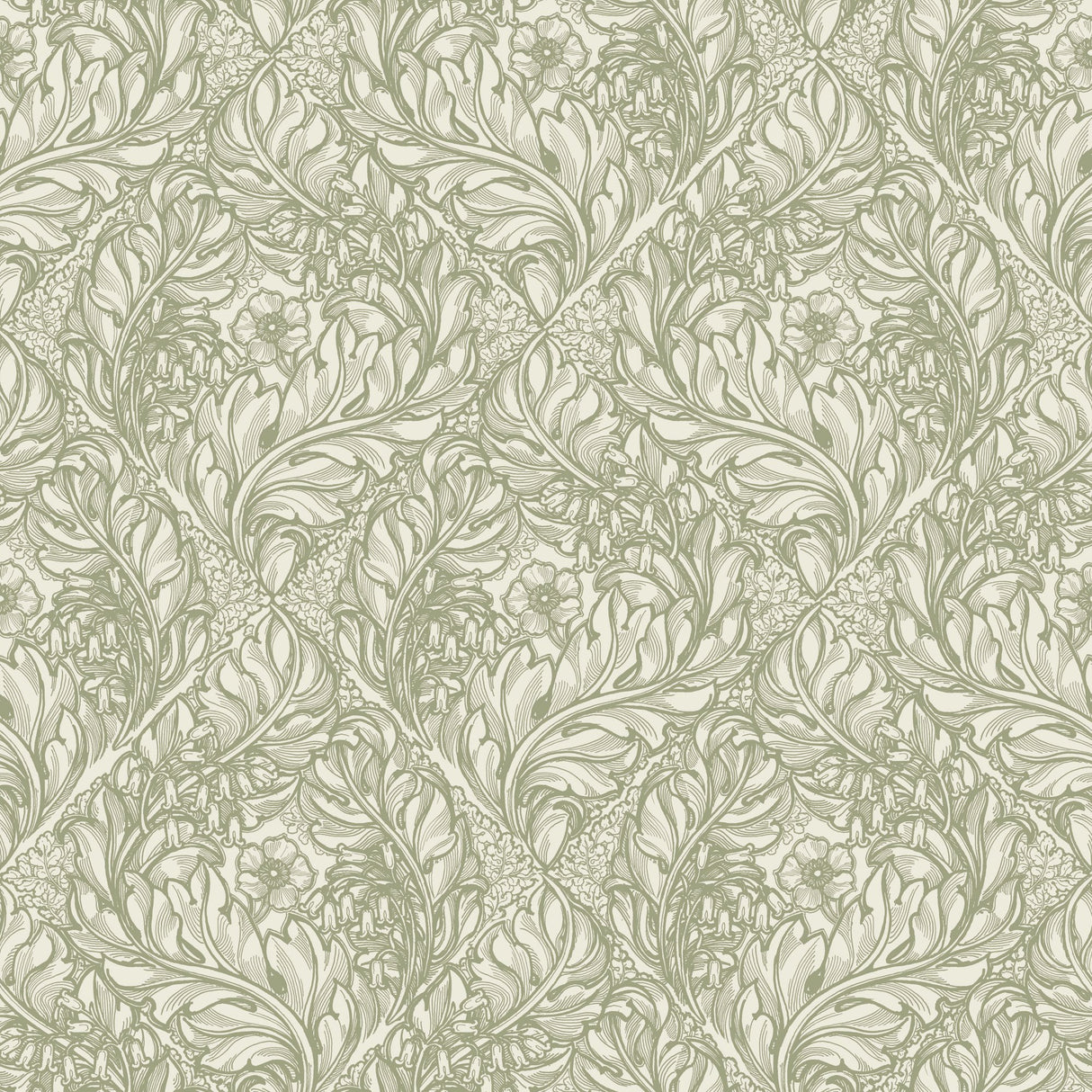 Galerie LB25102 Green Rambleicious - Eade's Wallpaper