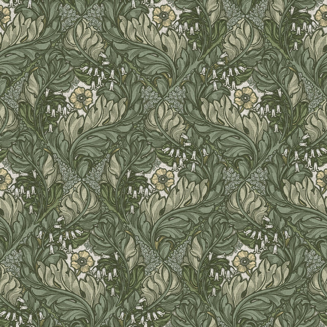 Galerie LB25103 Green Rambleicious - Eade's Wallpaper