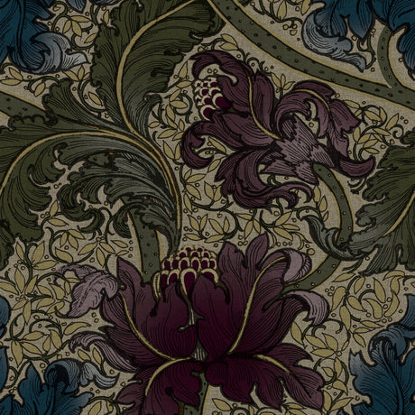 Galerie LB25142 Red Morris Major - Eade's Wallpaper