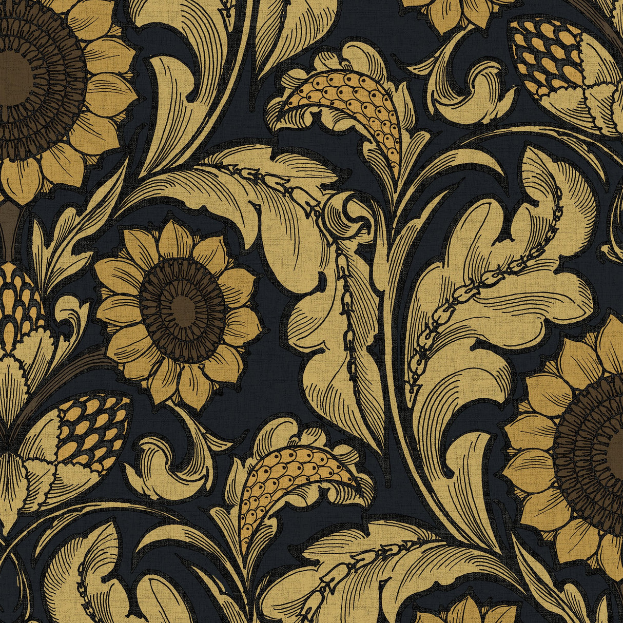 Galerie LB25147 Yellow Sunnyside Up - Eade's Wallpaper