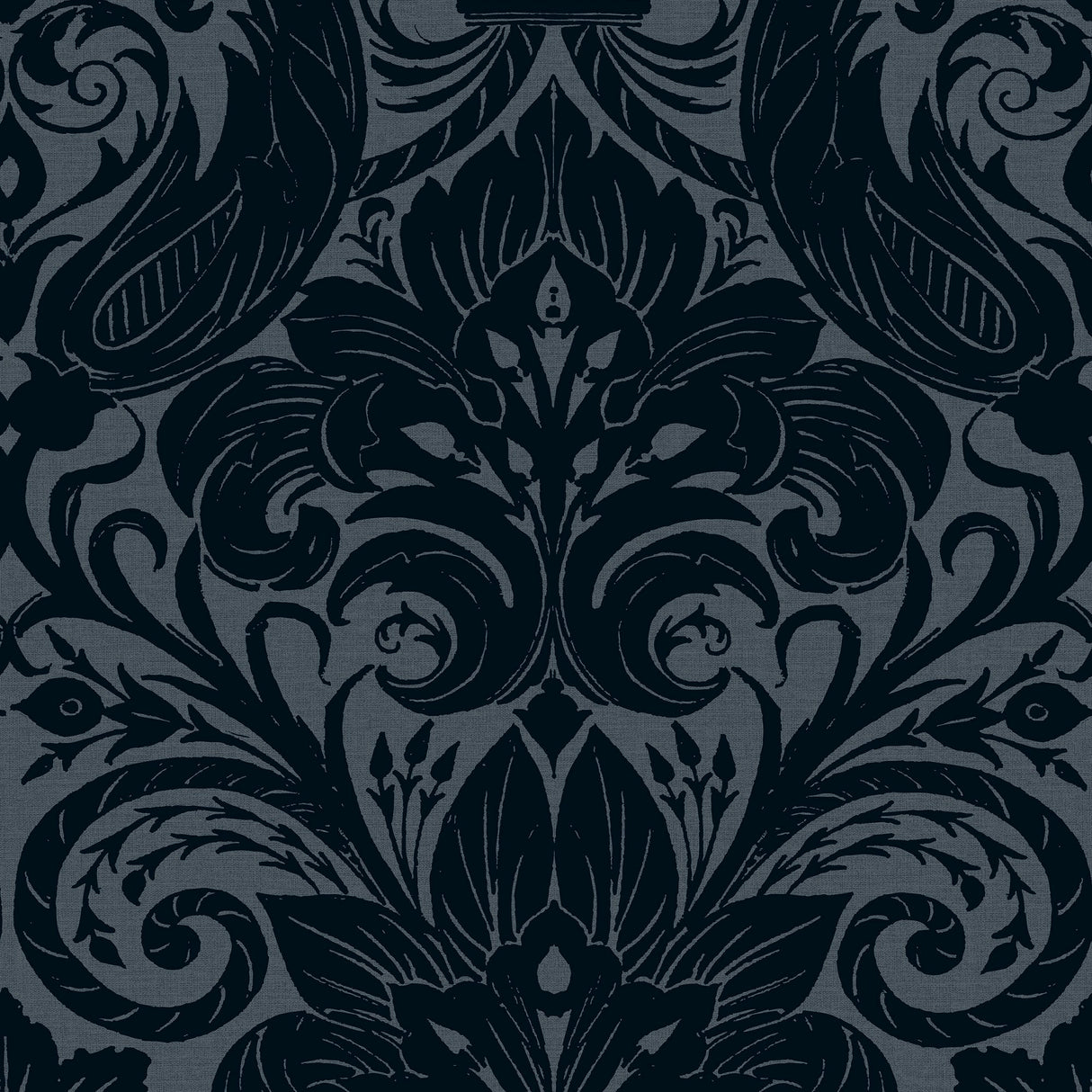Galerie LB25169 Blue Damask Sauvage - Eade's Wallpaper