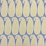 GASTON Y DANIELA LCT1023.003.0 YAIZA ANTRACITA/OCRE Fabric - Eade's Wallpaper