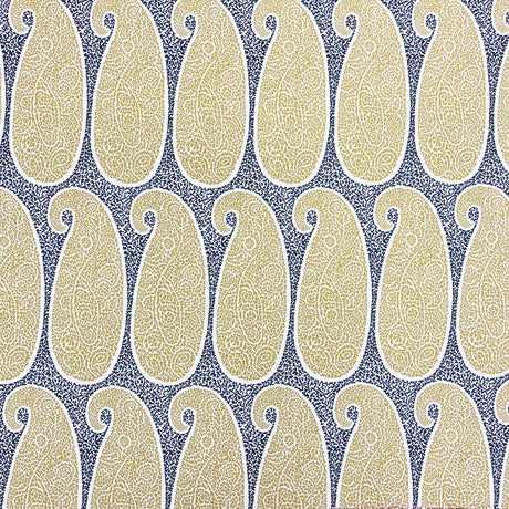 GASTON Y DANIELA LCT1023.003.0 YAIZA ANTRACITA/OCRE Fabric - Eade's Wallpaper