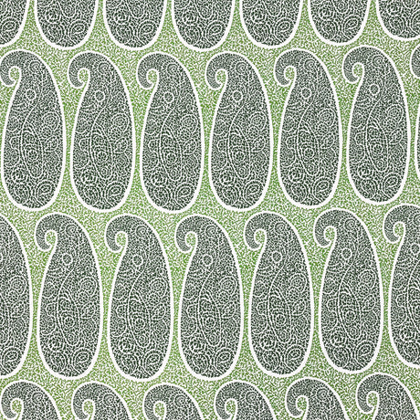 GASTON Y DANIELA LCT1023.004.0 YAIZA VERDE Fabric - Eade's Wallpaper