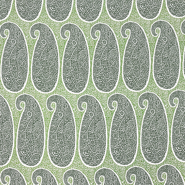 GASTON Y DANIELA LCT1023.004.0 YAIZA VERDE Fabric - Eade's Wallpaper