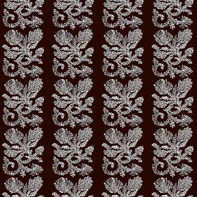 GASTON Y DANIELA LCT1026.003.0 CAMINO CHOCOLATE Fabric - Eade's Wallpaper