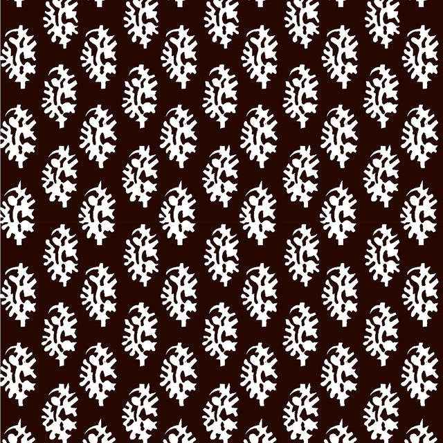 GASTON Y DANIELA LCT1027.005.0 SEIJO CHOCOLATE Fabric - Eade's Wallpaper