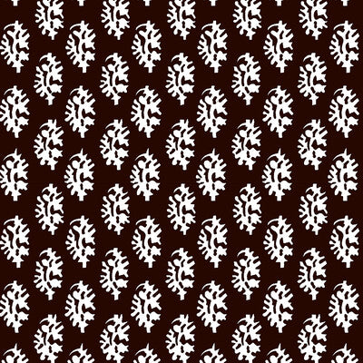 GASTON Y DANIELA LCT1027.005.0 SEIJO CHOCOLATE Fabric - Eade's Wallpaper