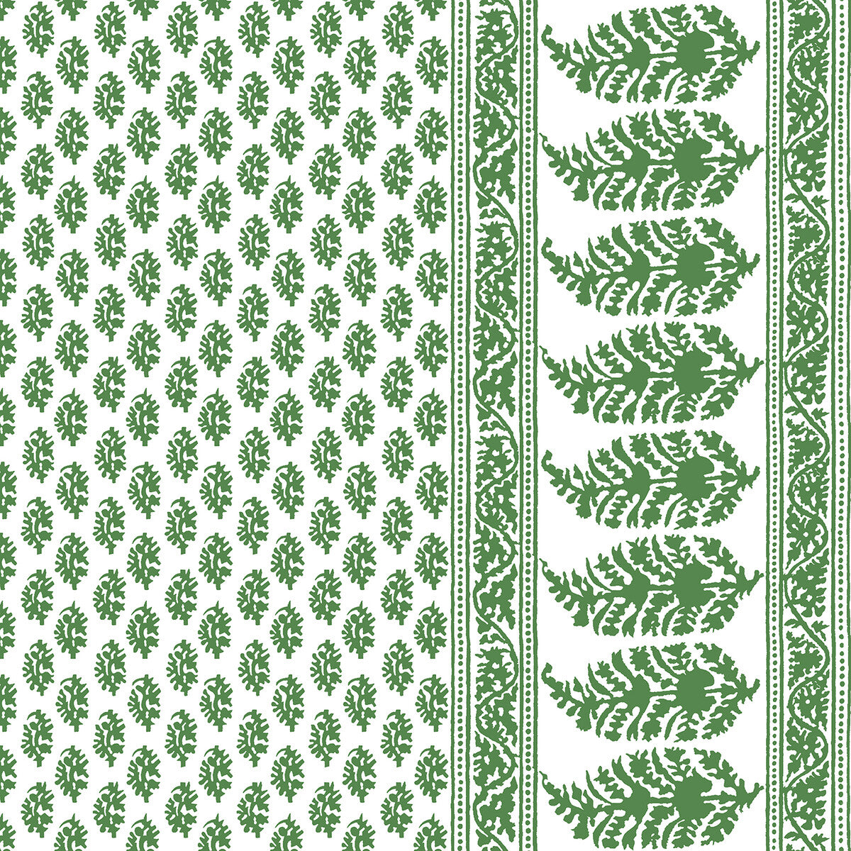 GASTON Y DANIELA LCT1028.001.0 ARAVAQUITA VERDE Fabric - Eade's Wallpaper