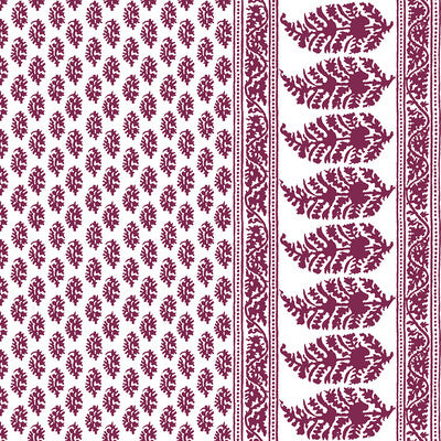 GASTON Y DANIELA LCT1028.003.0 ARAVAQUITA BURDEOS Fabric - Eade's Wallpaper