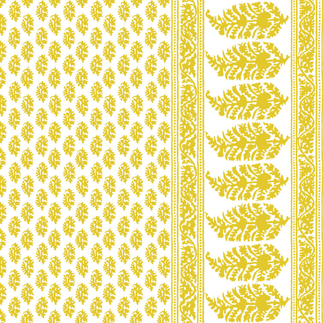 GASTON Y DANIELA LCT1028.004.0 ARAVAQUITA AMARILLO Fabric - Eade's Wallpaper