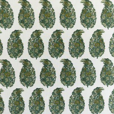 GASTON Y DANIELA LCT1029.001.0 TARSILA VERDE Fabric - Eade's Wallpaper