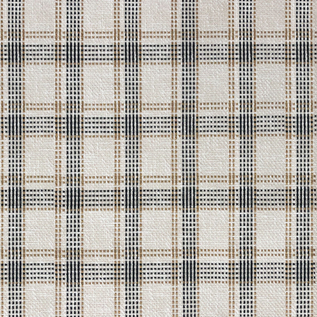 GASTON Y DANIELA LCT1043.001.0 LUCAS BLANCO ONYX Fabric - Eade's Wallpaper