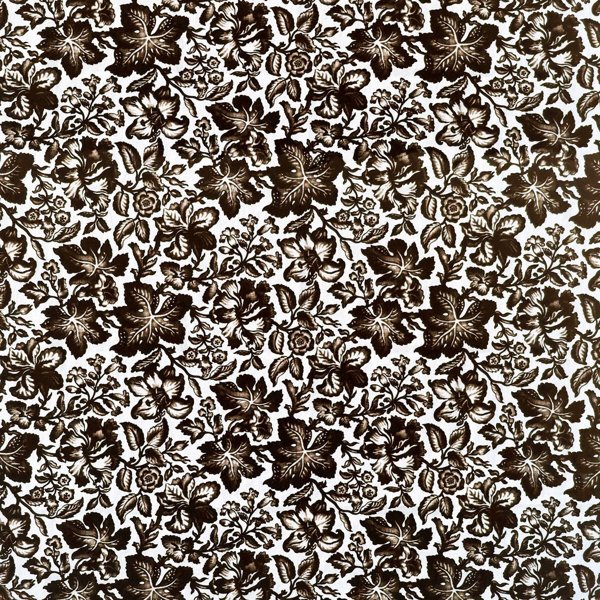 GASTON Y DANIELA LCT1044.003.0 SUSANA CHOCOLATE Fabric - Eade's Wallpaper