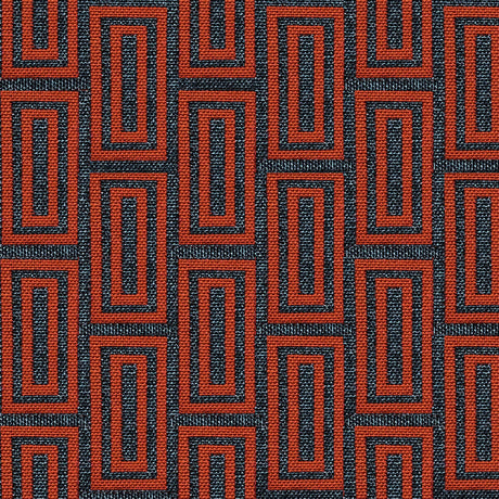 GASTON Y DANIELA LCT1056.002.0 CALEB GRIS/ROJO Fabric - Eade's Wallpaper