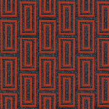 GASTON Y DANIELA LCT1056.002.0 CALEB GRIS/ROJO Fabric - Eade's Wallpaper