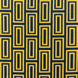 GASTON Y DANIELA LCT1056.003.0 CALEB AMARILLO/NAVY Fabric - Eade's Wallpaper