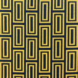 GASTON Y DANIELA LCT1056.003.0 CALEB AMARILLO/NAVY Fabric - Eade's Wallpaper