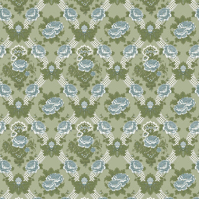 GASTON Y DANIELA LCT1058.002.0 ARANCHINA VERDE Fabric - Eade's Wallpaper