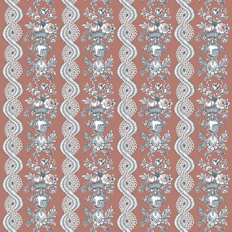 GASTON Y DANIELA LCT1059.001.0 PILARA ROSA Fabric - Eade's Wallpaper