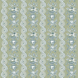 GASTON Y DANIELA LCT1059.002.0 PILARA VERDE Fabric - Eade's Wallpaper