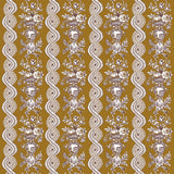 GASTON Y DANIELA LCT1059.003.0 PILARA OCRE Fabric - Eade's Wallpaper