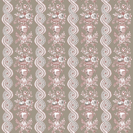 GASTON Y DANIELA LCT1059.004.0 PILARA GRIS Fabric - Eade's Wallpaper