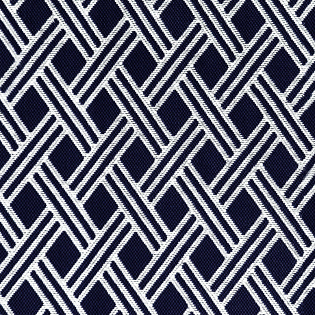 GASTON Y DANIELA LCT1060.005.0 DORCAS NAVY Fabric - Eade's Wallpaper