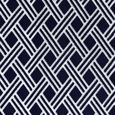 GASTON Y DANIELA LCT1060.005.0 DORCAS NAVY Fabric - Eade's Wallpaper
