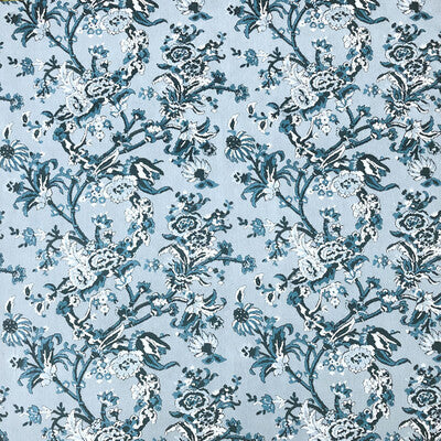GASTON Y DANIELA LCT1065.002.0 CARLOTA AZUL Fabric - Eade's Wallpaper