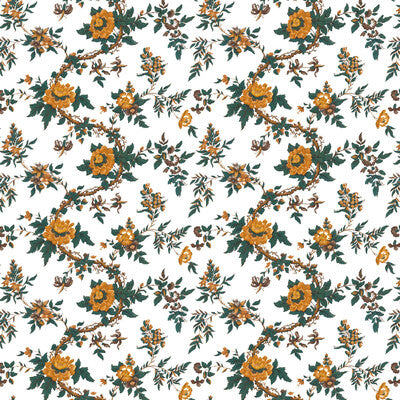 GASTON Y DANIELA LCT1069.002.0 SARITA OCRE Fabric - Eade's Wallpaper