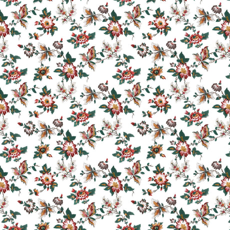 GASTON Y DANIELA LCT1070.001.0 BRIGITTA ROJO Fabric - Eade's Wallpaper