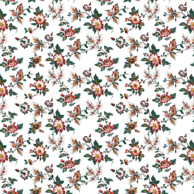 GASTON Y DANIELA LCT1070.001.0 BRIGITTA ROJO Fabric - Eade's Wallpaper