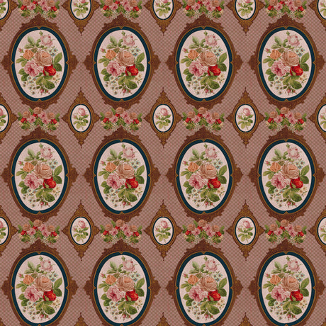 GASTON Y DANIELA LCT1071.001.0 PEPITA MULTI Fabric - Eade's Wallpaper