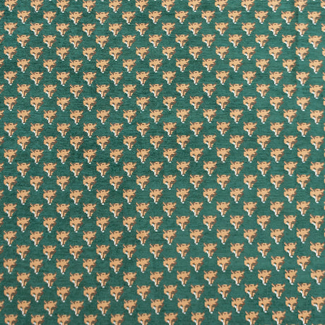 GASTON Y DANIELA LCT1077.002.0 RAPOSU VERDE Fabric - Eade's Wallpaper