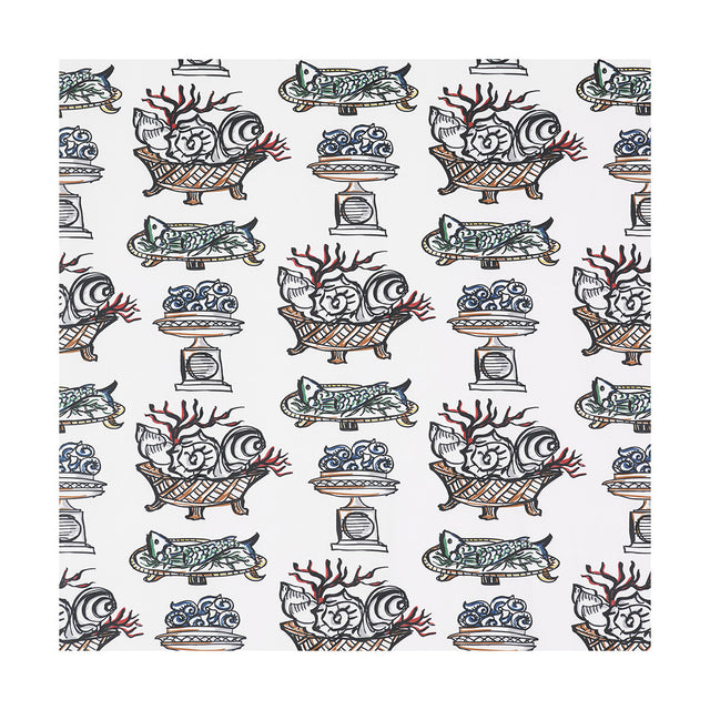 GASTON Y DANIELA LCT5361A.001.0 LOZOYA MULTI Fabric - Eade's Wallpaper